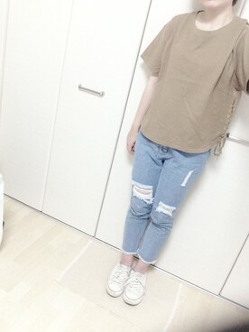 ano 、さん(レディース・160cm)の夏コーディネート