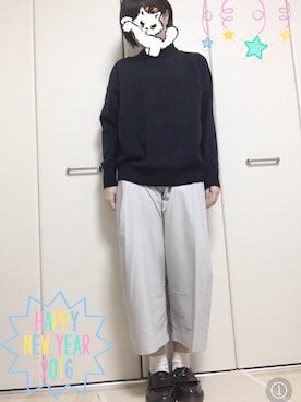 ano 、さん（レディース・160cm）の冬コーディネート