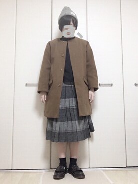 ano 、さん（レディース・160cm）の冬コーディネート