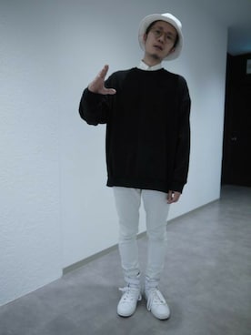 「MID by MIDWEST」｜一政さん（メンズ・170cm）の冬コーディネート