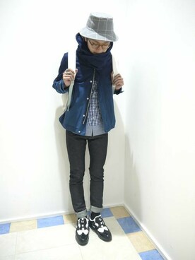 一政さん(メンズ・170cm)の春コーディネート