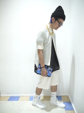 一政さん(メンズ・170cm)の夏コーディネート