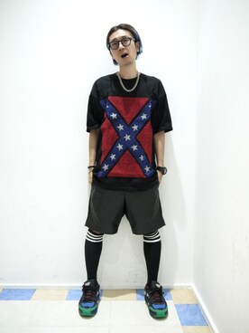 一政さん（メンズ・170cm）の夏コーディネート