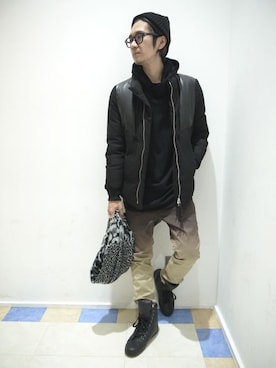 一政さん(メンズ・170cm)の冬コーディネート