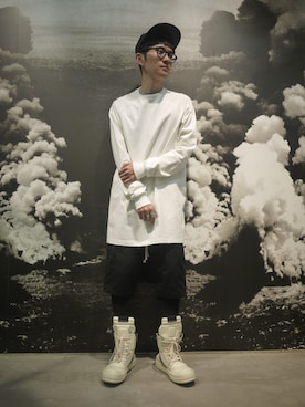 「603（ロクマルサン）のアイテム」を使った、一政さん（メンズ・170cm）の春コーディネート