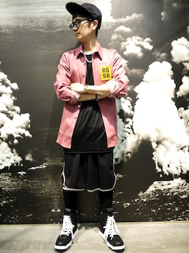 「603（ロクマルサン）のアイテム」を使った、一政さん（メンズ・170cm）の春コーディネート