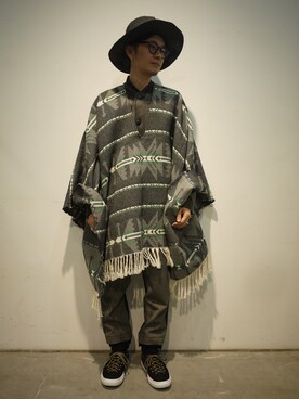 「MIDWEST（ミッドウエスト）のアイテム」を使った、一政さん（メンズ・170cm）の春コーディネート