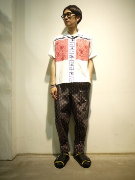 一政さん（メンズ・170cm）の春コーディネート