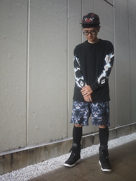 一政さん（メンズ・170cm）の春コーディネート