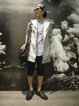 「スプリングコート」｜一政さん（メンズ・170cm）の春コーディネート