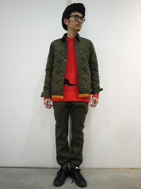 「sacai MEN'S（サカイ メンズ）のアイテム」を使った、一政さん（メンズ・170cm）の秋コーディネート