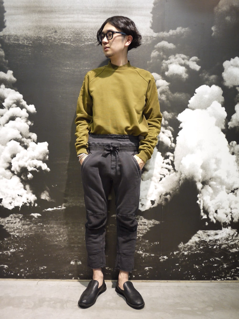 一政(MIDWEST TOKYO MEN)｜HAIDER ACKERMANNのスウェットを使った  