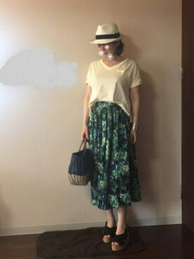 marimariさん（レディース・153cm）の夏コーディネート