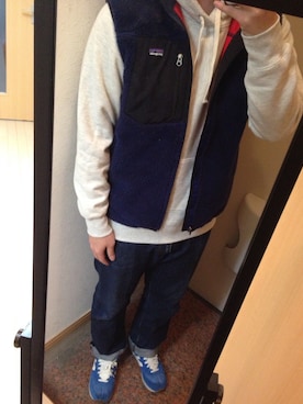 「レトロX」｜TAKUYUKIさん（メンズ・183cm）の冬コーディネート