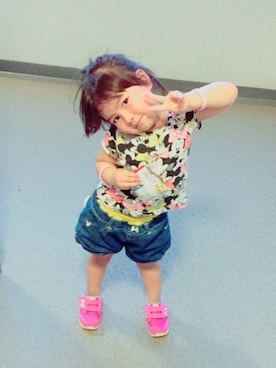 EmiiroDreamさん(キッズ・100cm)の冬コーディネート