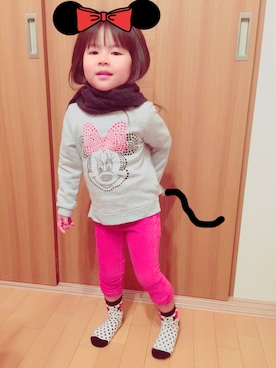 EmiiroDreamさん（キッズ・100cm）の冬コーディネート