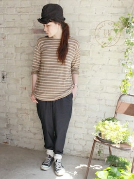 「JOURNAL STANDARD LUXE（ジャーナルスタンダード　ラックス）のアイテム」を使った、journal standard luxe　バイヤーさん（レディース・162cm）の春コーディネート