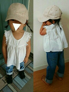 aoさん（キッズ・90cm）の夏コーディネート