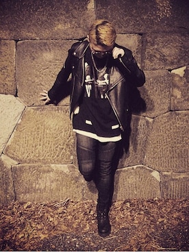 SAKASHOさん（メンズ・180cm）の冬コーディネート