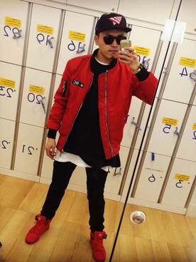 SAKASHOさん（メンズ・180cm）の冬コーディネート