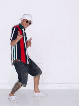 Raco Gさん（メンズ・182cm）の夏コーディネート