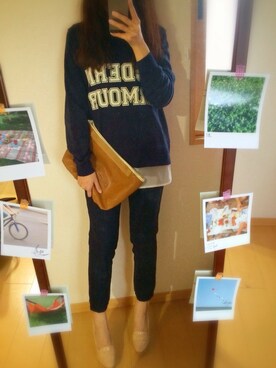 enanoさん（レディース・147cm）の春コーディネート