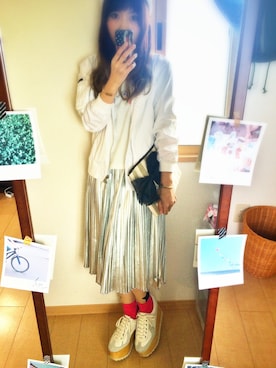 enanoさん（レディース・147cm）の春コーディネート