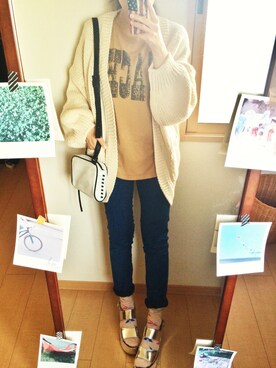 enanoさん（レディース・147cm）の春コーディネート