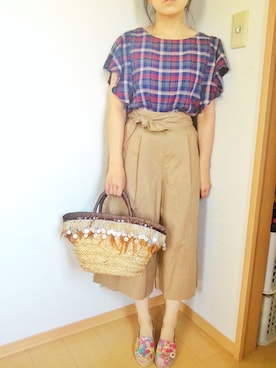 enanoさん（レディース・147cm）の夏コーディネート
