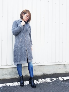 「札幌セレクトショップ」｜SHINJUさん（レディース・165cm）の秋コーディネート