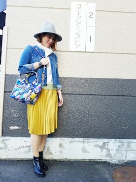 「ディアベル」｜SHINJUさん（レディース・165cm）の秋コーディネート