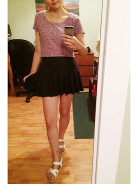 「MONKI」｜SHIORIさん（レディース・165cm）の夏コーディネート