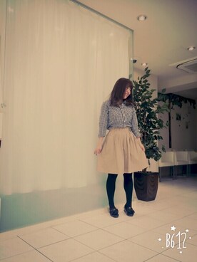 Aki Ujiieさん（レディース・158cm）の春コーディネート