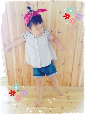 jamicoさん（キッズ・90cm）の夏コーディネート