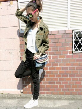 jamicoさん（レディース・165cm）の春コーディネート