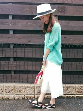 jamicoさん（レディース・165cm）の夏コーディネート