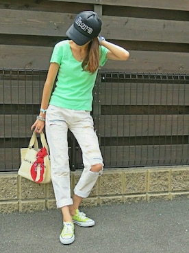 jamicoさん（レディース・165cm）の夏コーディネート