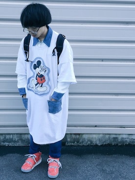 「±0（プラスマイナスゼロ）のアイテム」を使った、ぐりーど。名古屋さん（メンズ・160cm）の冬コーディネート