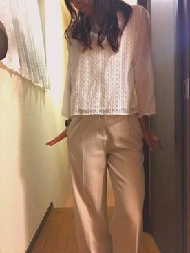 Ayuさん（レディース・161cm）の春コーディネート