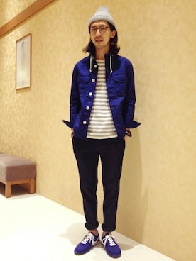 きたださん(メンズ・175cm)の春コーディネート