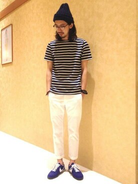 きたださん（メンズ・175cm）の春コーディネート