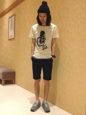 きたださん（メンズ・175cm）の春コーディネート