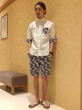 きたださん（メンズ・175cm）の春コーディネート