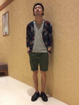 きたださん(メンズ・175cm)の夏コーディネート