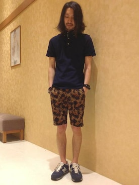 きたださん（メンズ・175cm）の夏コーディネート