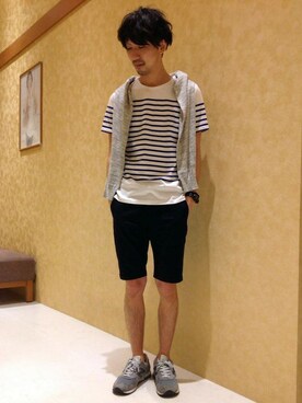 きたださん（メンズ・175cm）の夏コーディネート