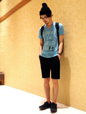きたださん(メンズ・175cm)の夏コーディネート