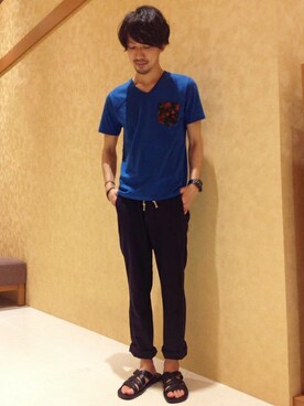 きたださん(メンズ・175cm)の夏コーディネート