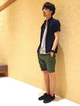 きたださん（メンズ・175cm）の夏コーディネート