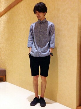 きたださん（メンズ・175cm）の夏コーディネート